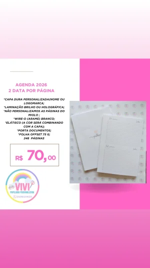 Agenda 2 datas por página