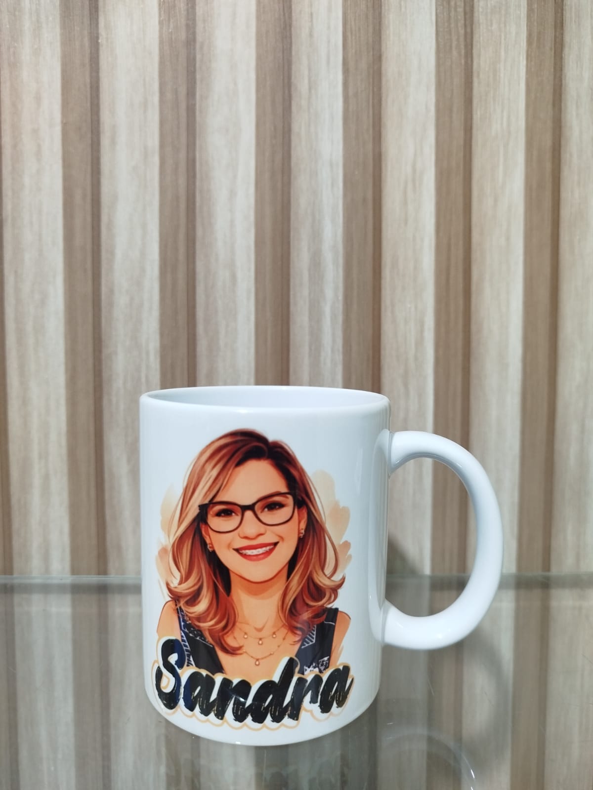 Caneca de Porcelana Com Sua Foto ou Arte Personalizada 325ML - Imagem 2
