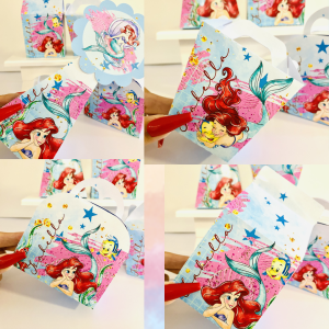 12 CAIXINHAS DA PEQUENA SEREIA ARIEL 07