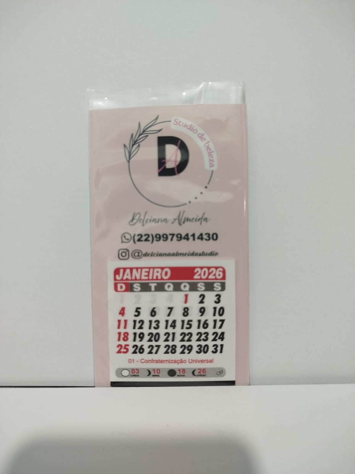 mini calendário - Imagem 2
